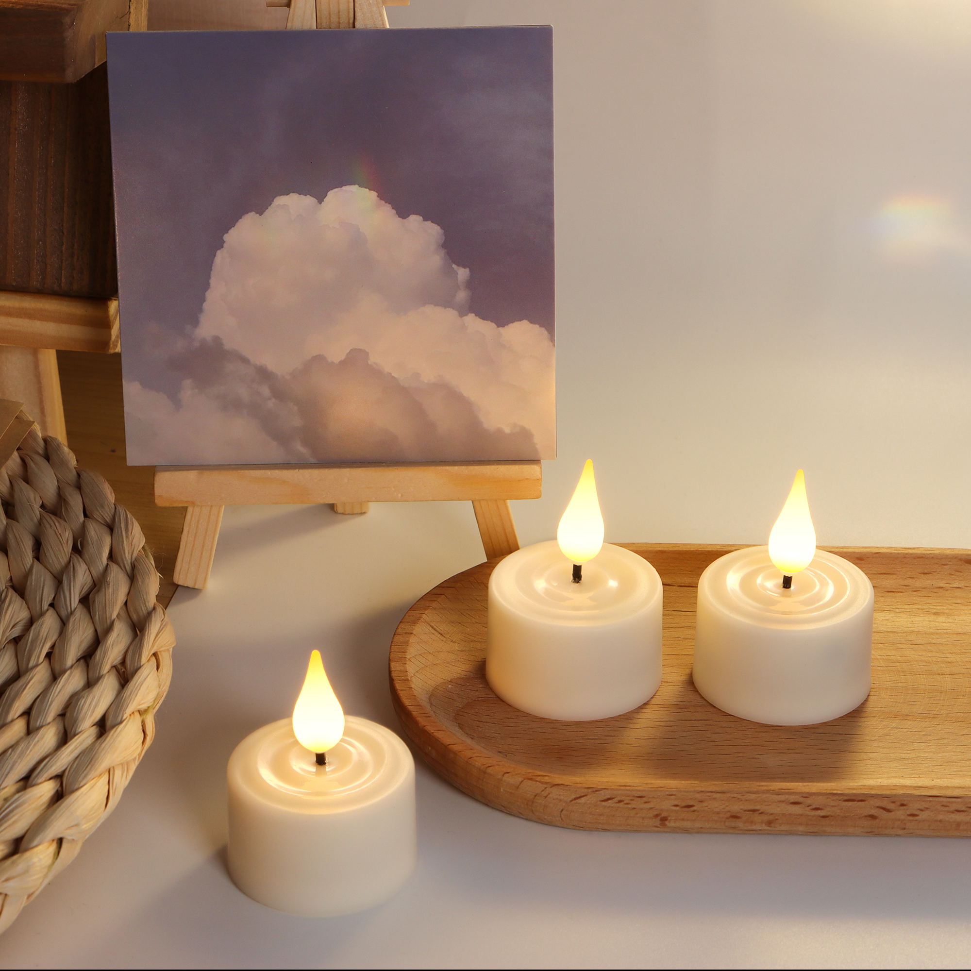 LED Candle Light Rechargeable  - Holiday Candle Set incelemesi ve fiyatı