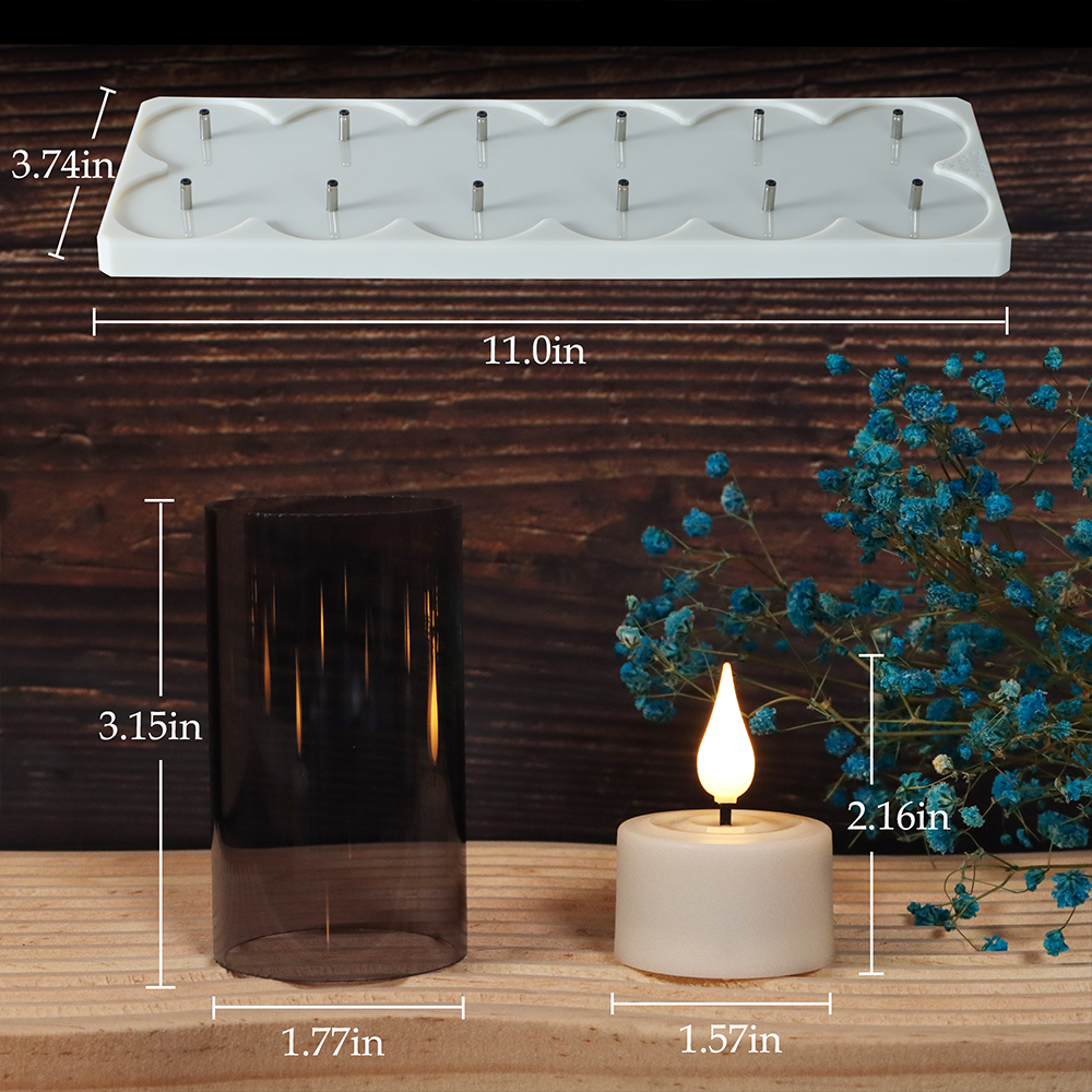 LED Candle Light Rechargeable  - Holiday Candle Set incelemesi ve fiyatı