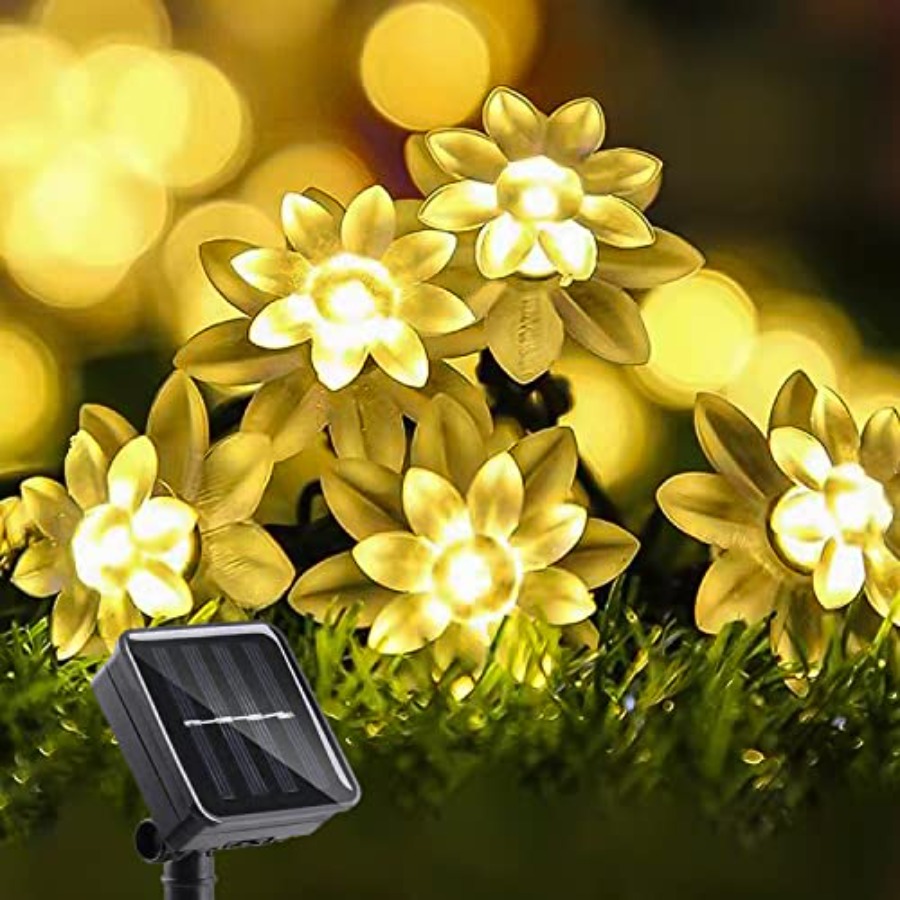 Solar Flower String Lights Out - Christmas Lights Outdoor incelemesi ve fiyatı