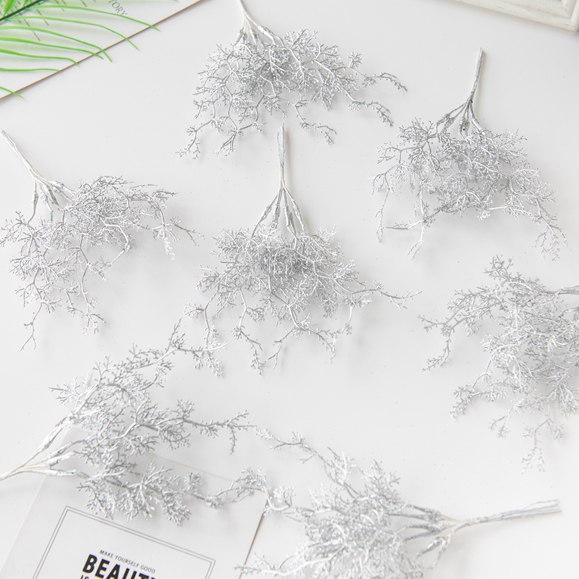 6Pcs/bundle Artificial Plant G - Christmas Wreath Fake incelemesi ve fiyatı