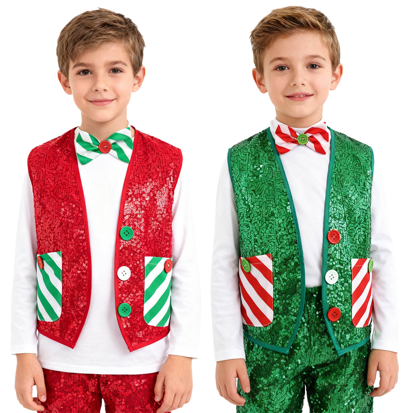 Boys Girls Christmas Shiny Seq - Elf Costume Christmas incelemesi ve fiyatı