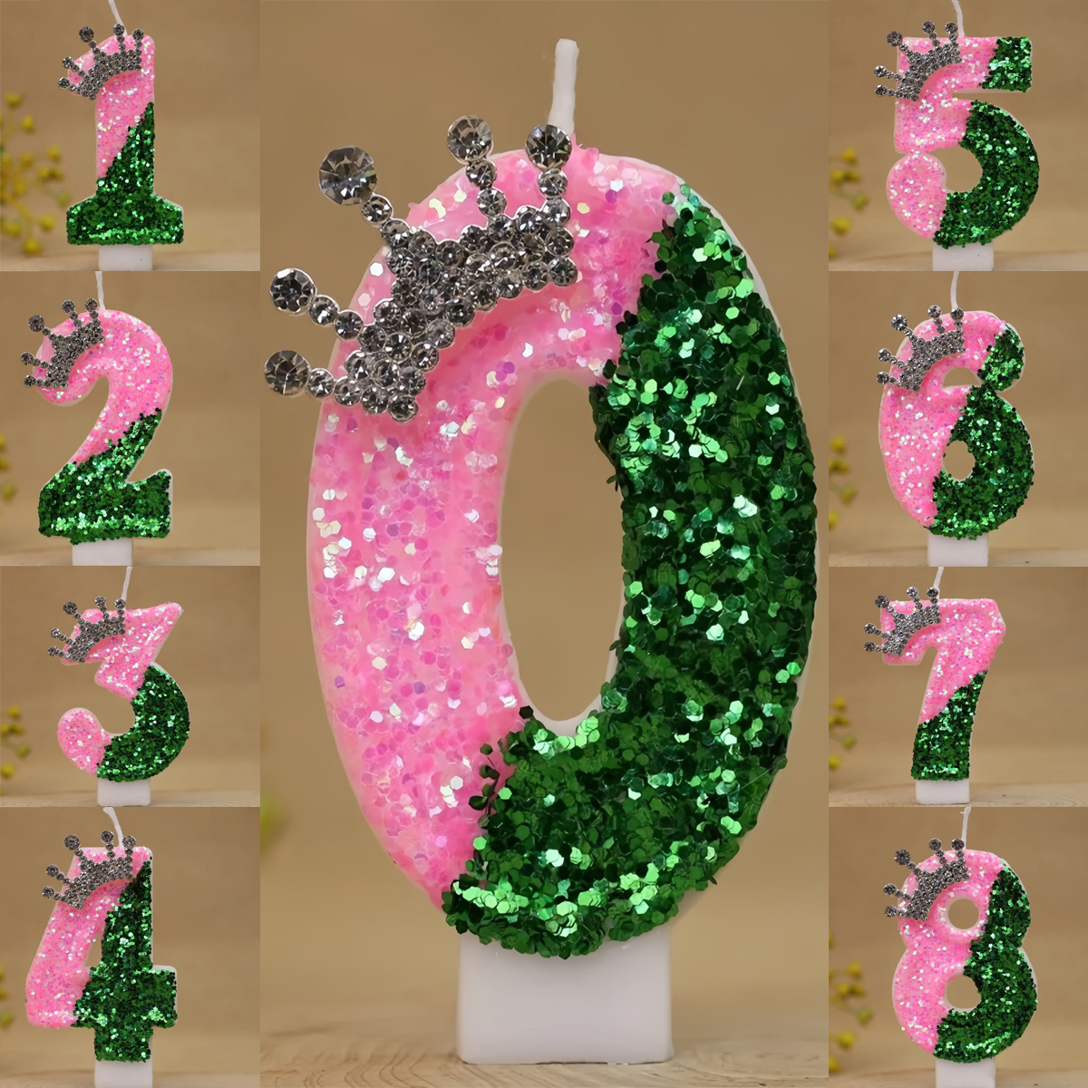 Sparkling Light Green Princess - Holiday Candle Set incelemesi ve fiyatı