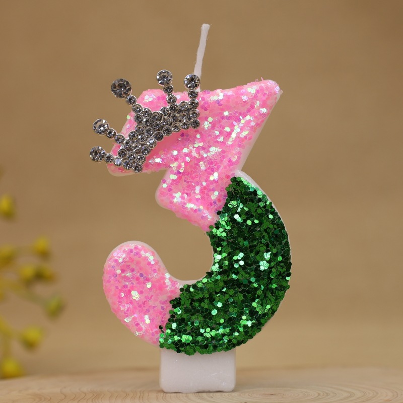 Sparkling Light Green Princess - Holiday Candle Set incelemesi ve fiyatı