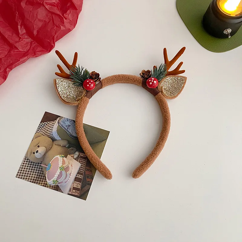 Christmas Headband Reindeer An - Reindeer Antlers Headband incelemesi ve fiyatı