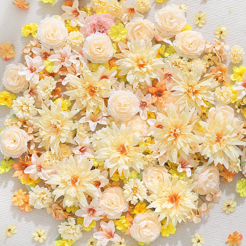 20/50Pcs Mix Yellow Artificial - Christmas Wreath Fake incelemesi ve fiyatı
