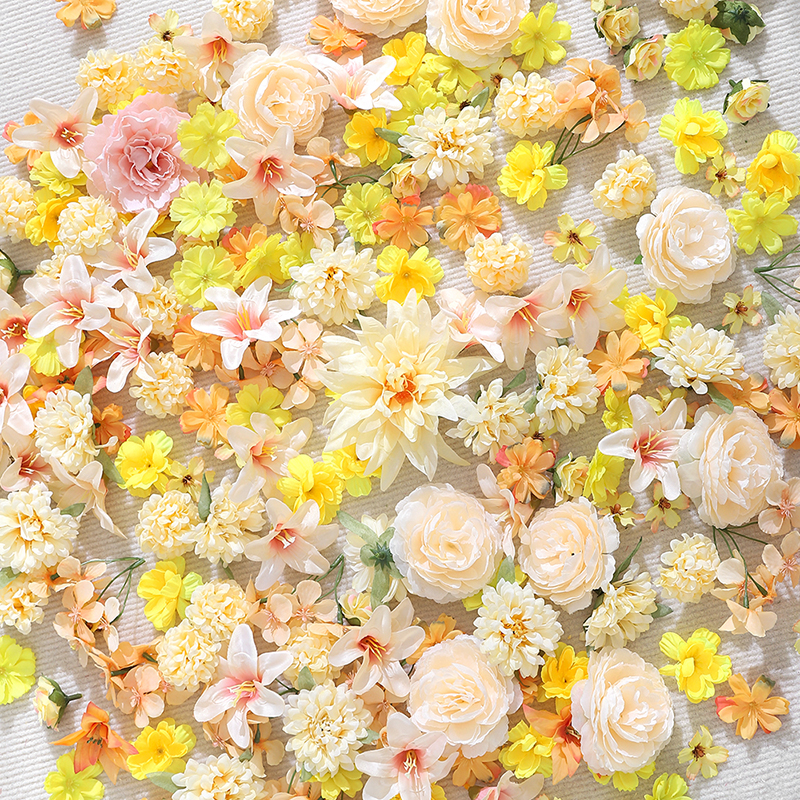 20/50Pcs Mix Yellow Artificial - Christmas Wreath Fake incelemesi ve fiyatı