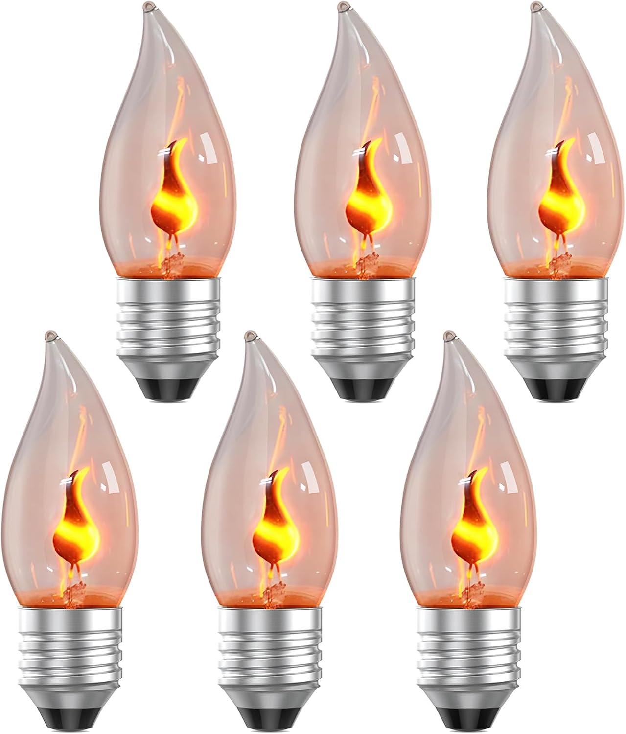 E26 Flame Light Bulbs, Flicker - Christmas Lights Outdoor incelemesi ve fiyatı