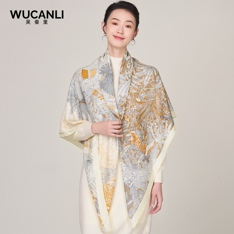 Silk & Wool Scarf Gift Box, Ca - Gift Box Wrap Set incelemesi ve fiyatı