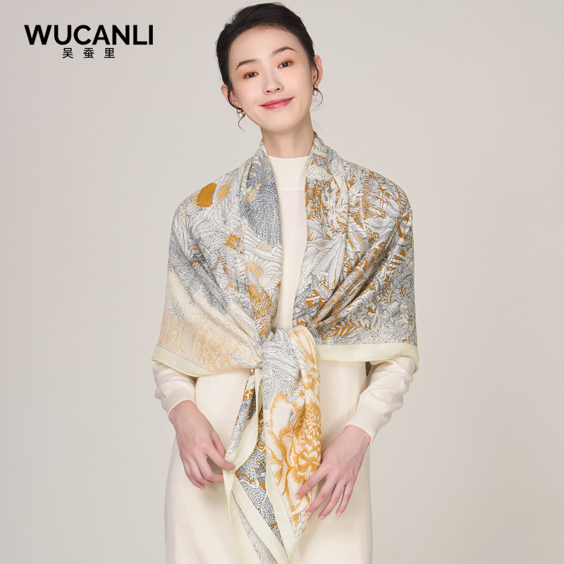Silk & Wool Scarf Gift Box, Ca - Gift Box Wrap Set incelemesi ve fiyatı