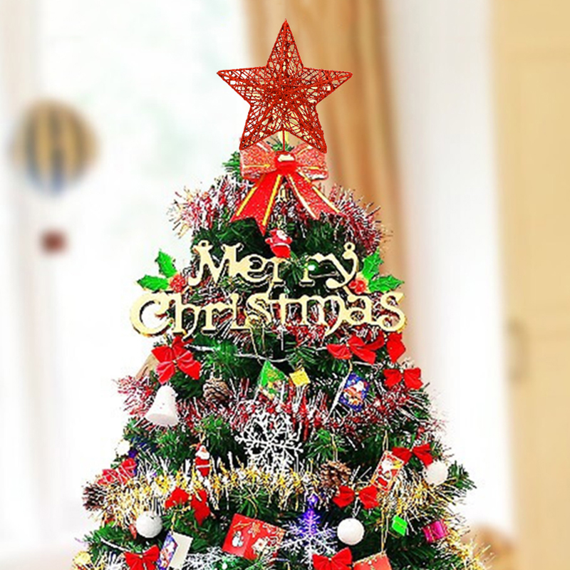 1pc Gold/Silver/Red/Blue Glitt - Star Tree Topper incelemesi ve fiyatı
