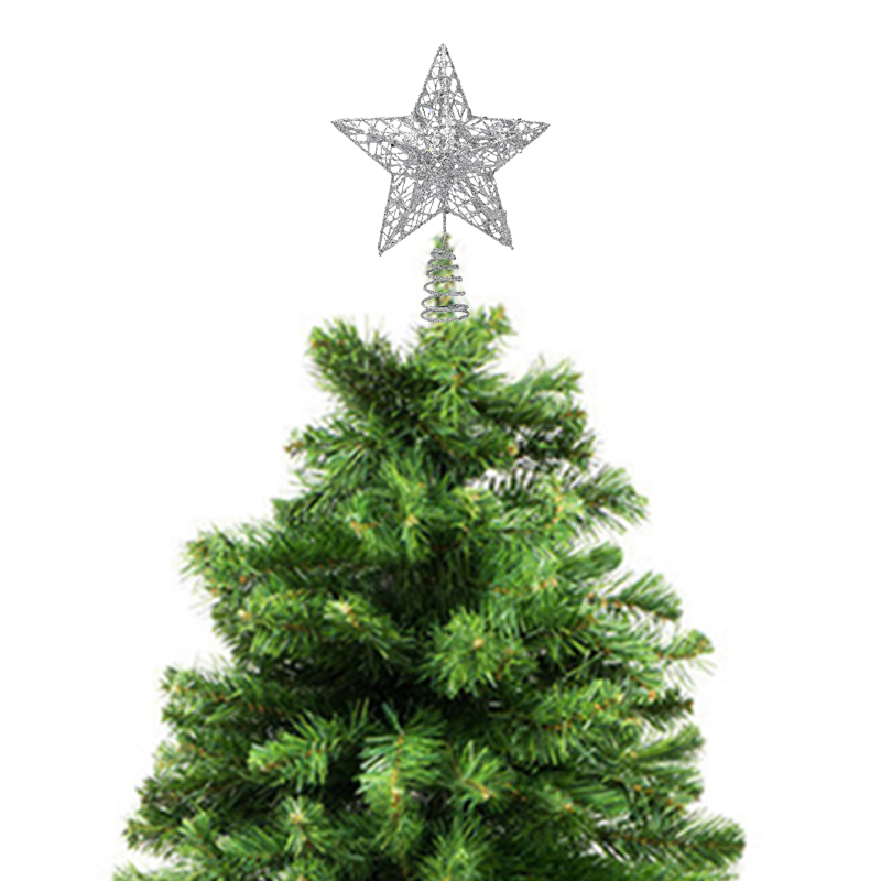 1pc Gold/Silver/Red/Blue Glitt - Star Tree Topper incelemesi ve fiyatı