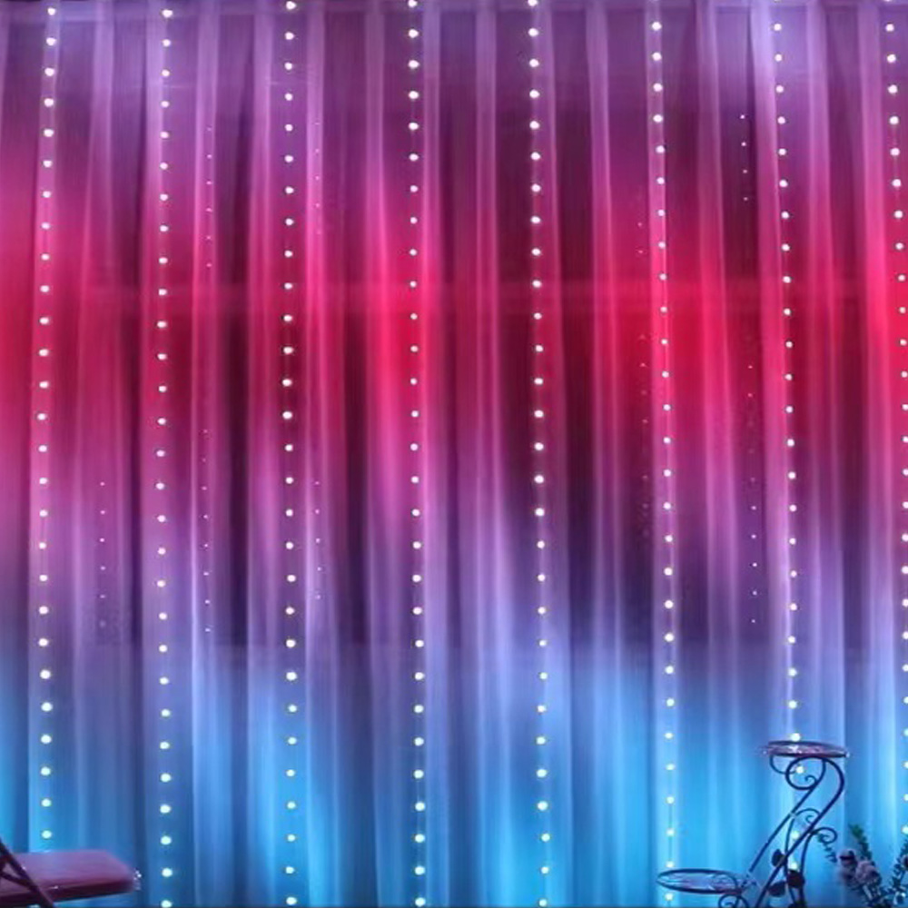 3M RGB Smart LED Curtain Light - Christmas Lights Outdoor incelemesi ve fiyatı