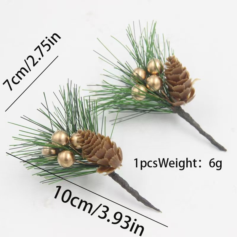 6pcs Artificial Christmas Pine - Christmas Tree Artificial incelemesi ve fiyatı