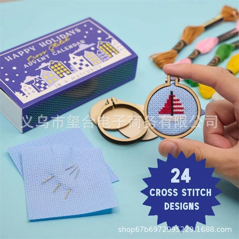24 Days Countdown Cross Stitch - Advent Calendar Gift incelemesi ve fiyatı