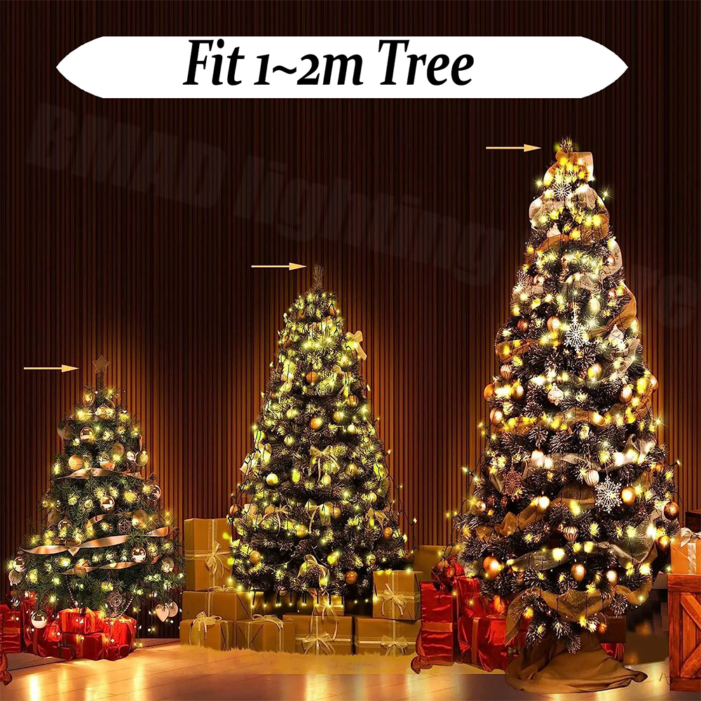 Christmas Tree Waterfall Light - Star Tree Topper incelemesi ve fiyatı
