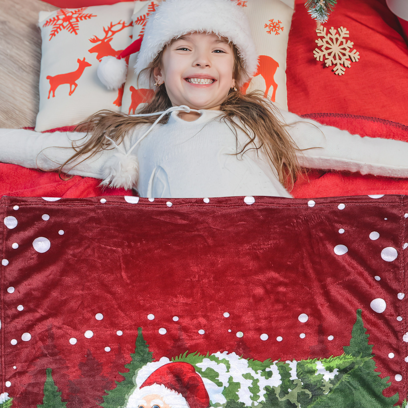 Charming Christmas Throw Blank - Christmas Throw Blanket incelemesi ve fiyatı