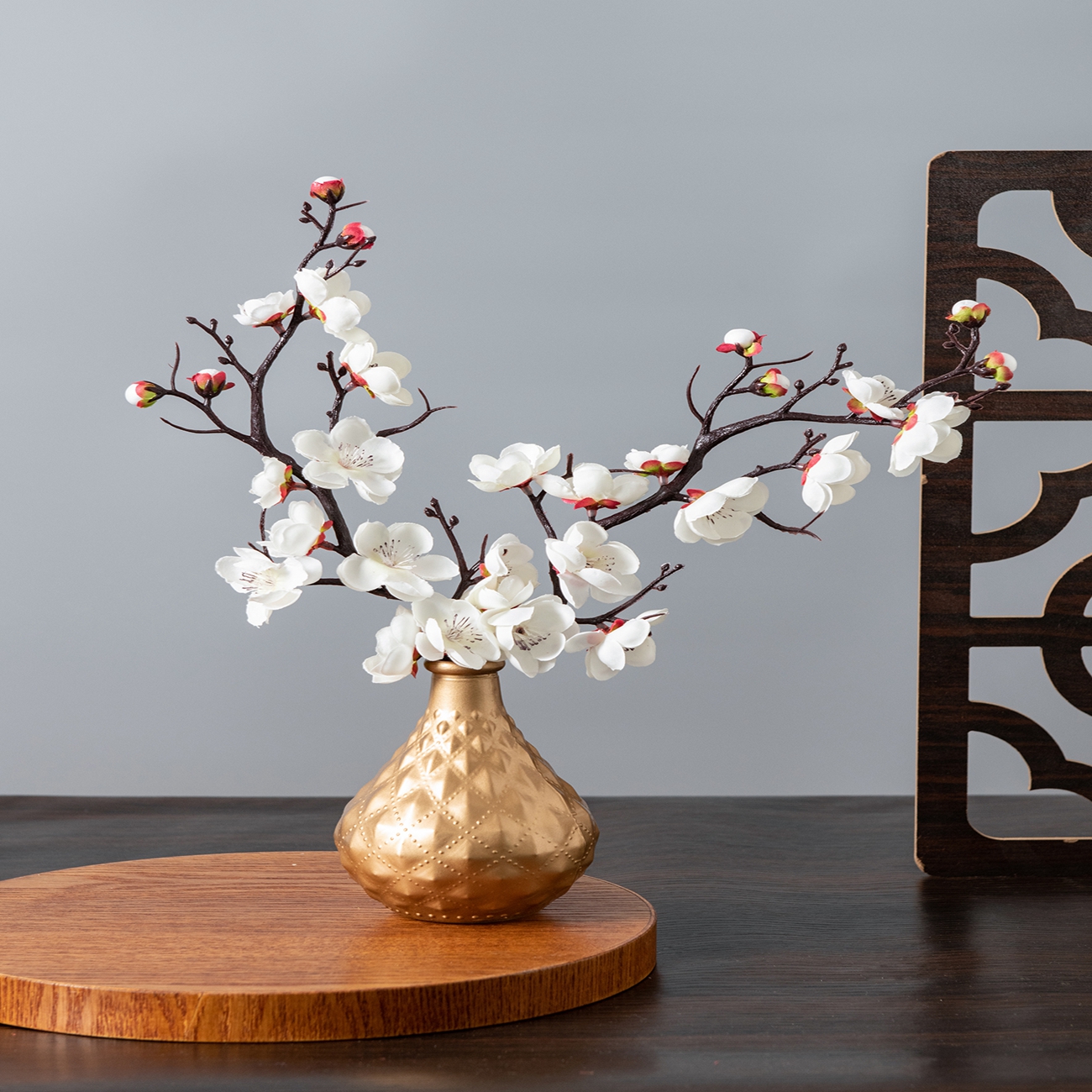 Artificial Flower Spring Plum  - Christmas Wreath Fake incelemesi ve fiyatı