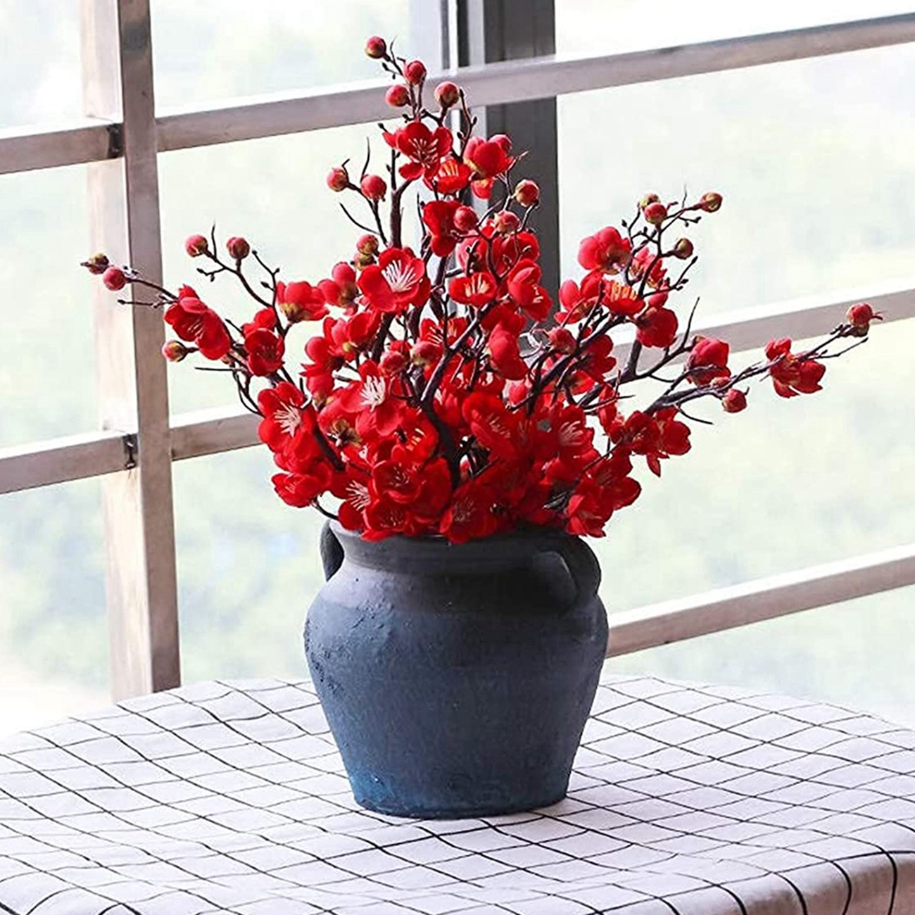 Artificial Flower Spring Plum  - Christmas Wreath Fake incelemesi ve fiyatı