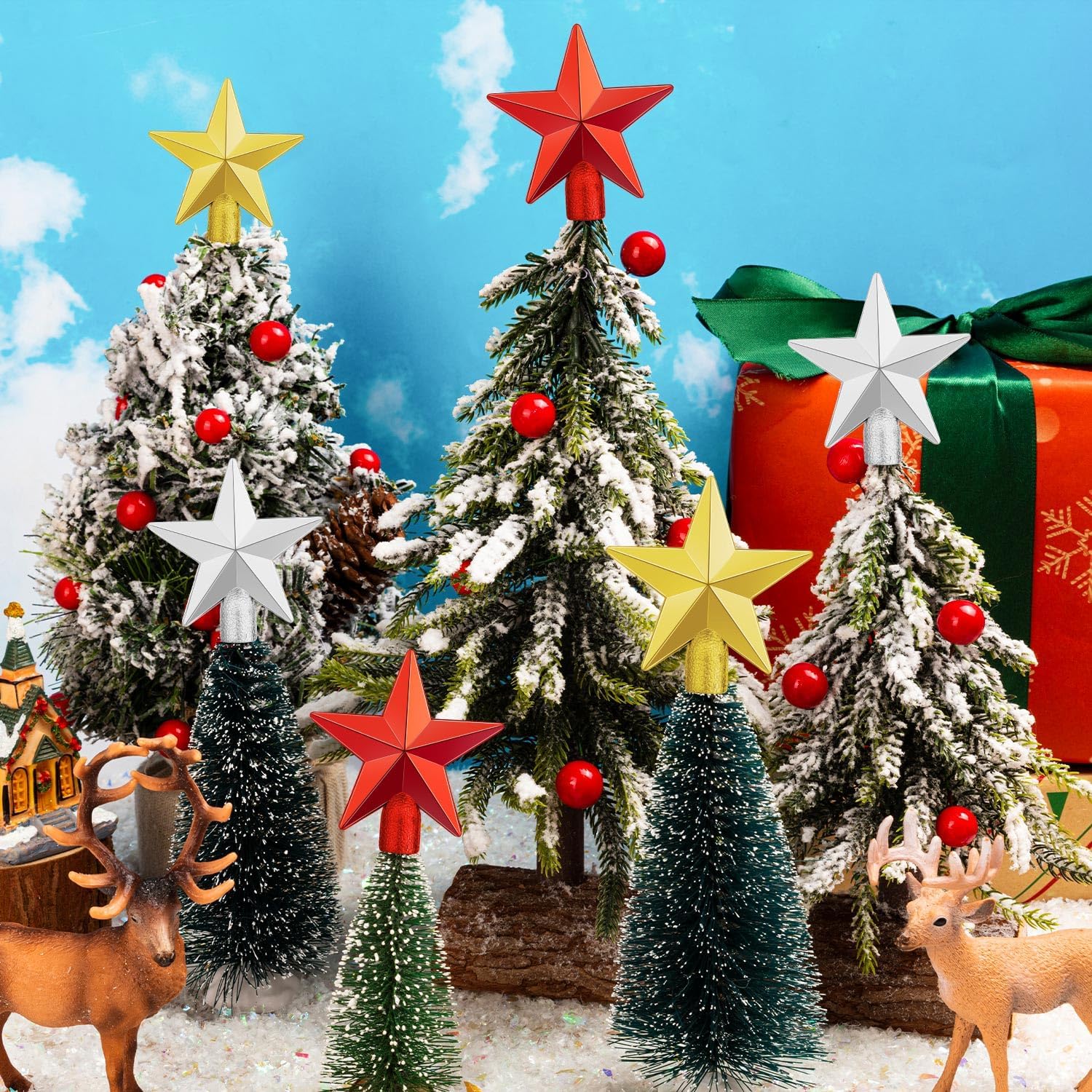 Mini Christmas Tree Topper Sma - Star Tree Topper incelemesi ve fiyatı