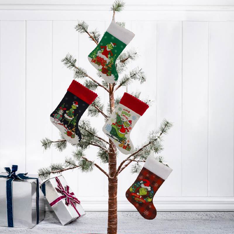 Christmas Stocking Grinch Sock - Christmas Stocking Hanging incelemesi ve fiyatı