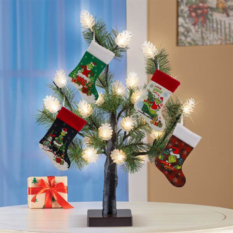 Christmas Stocking Grinch Sock - Christmas Stocking Hanging incelemesi ve fiyatı