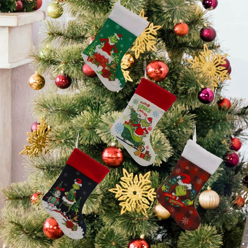 Christmas Stocking Grinch Sock - Christmas Stocking Hanging incelemesi ve fiyatı