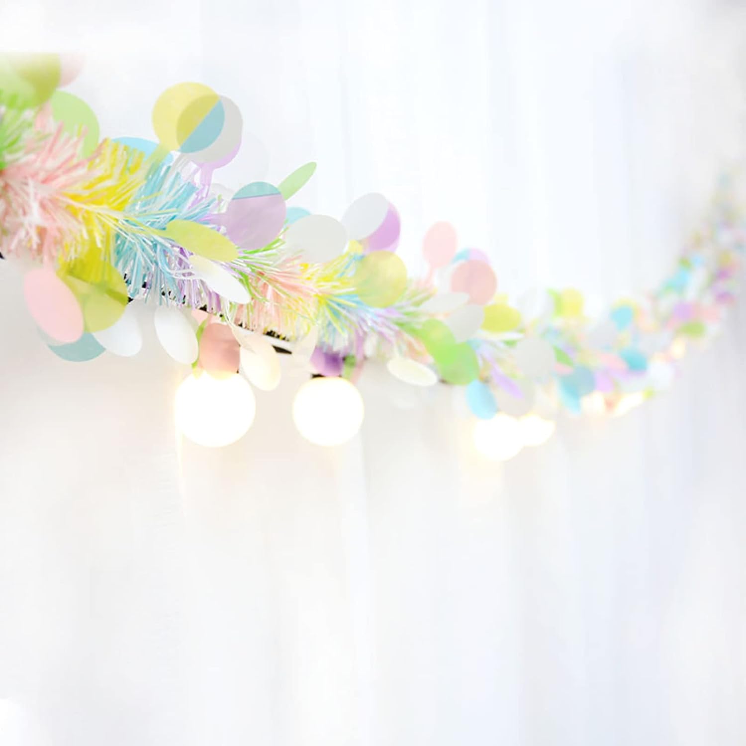 4pc Easter Tinsel Garlands Col - Tinsel Garland Decoration incelemesi ve fiyatı