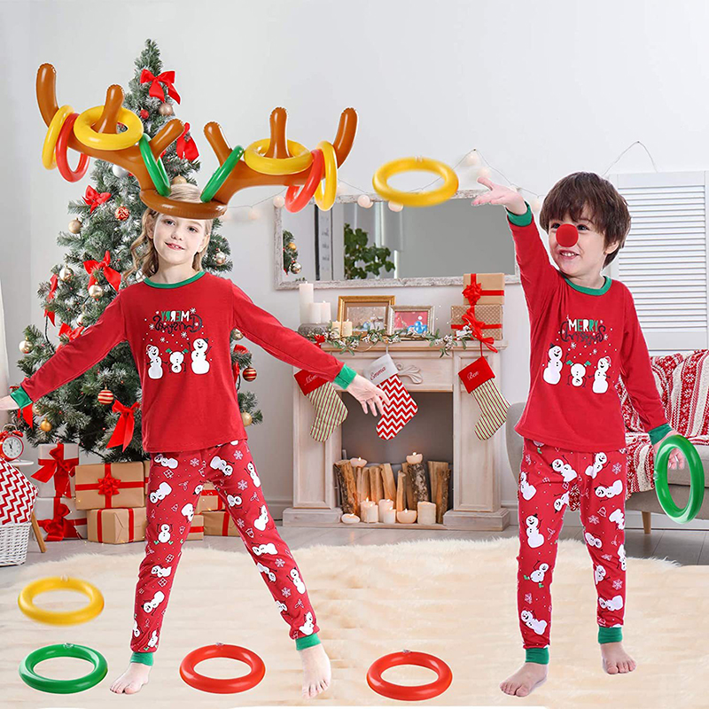 1/3/5set Christmas Game Inflat - Reindeer Antlers Headband incelemesi ve fiyatı