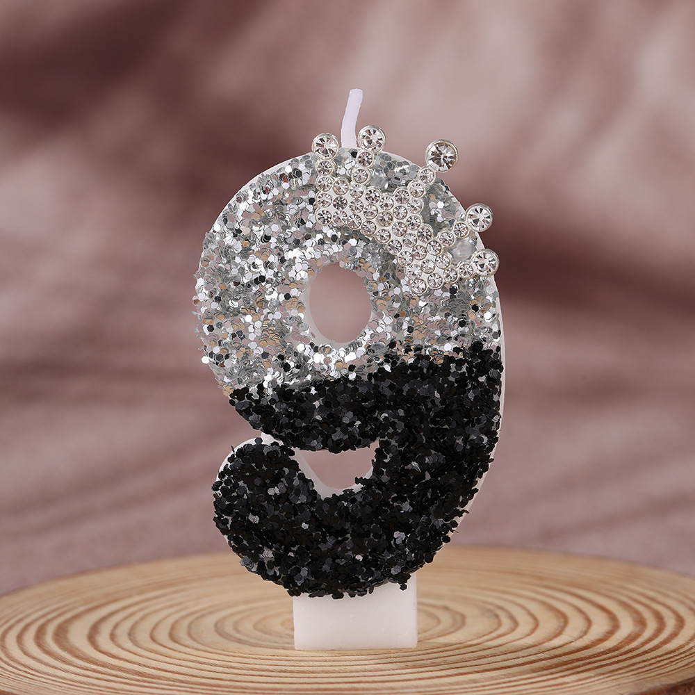 Black Silver Gradient Crown Ha - Holiday Candle Set incelemesi ve fiyatı