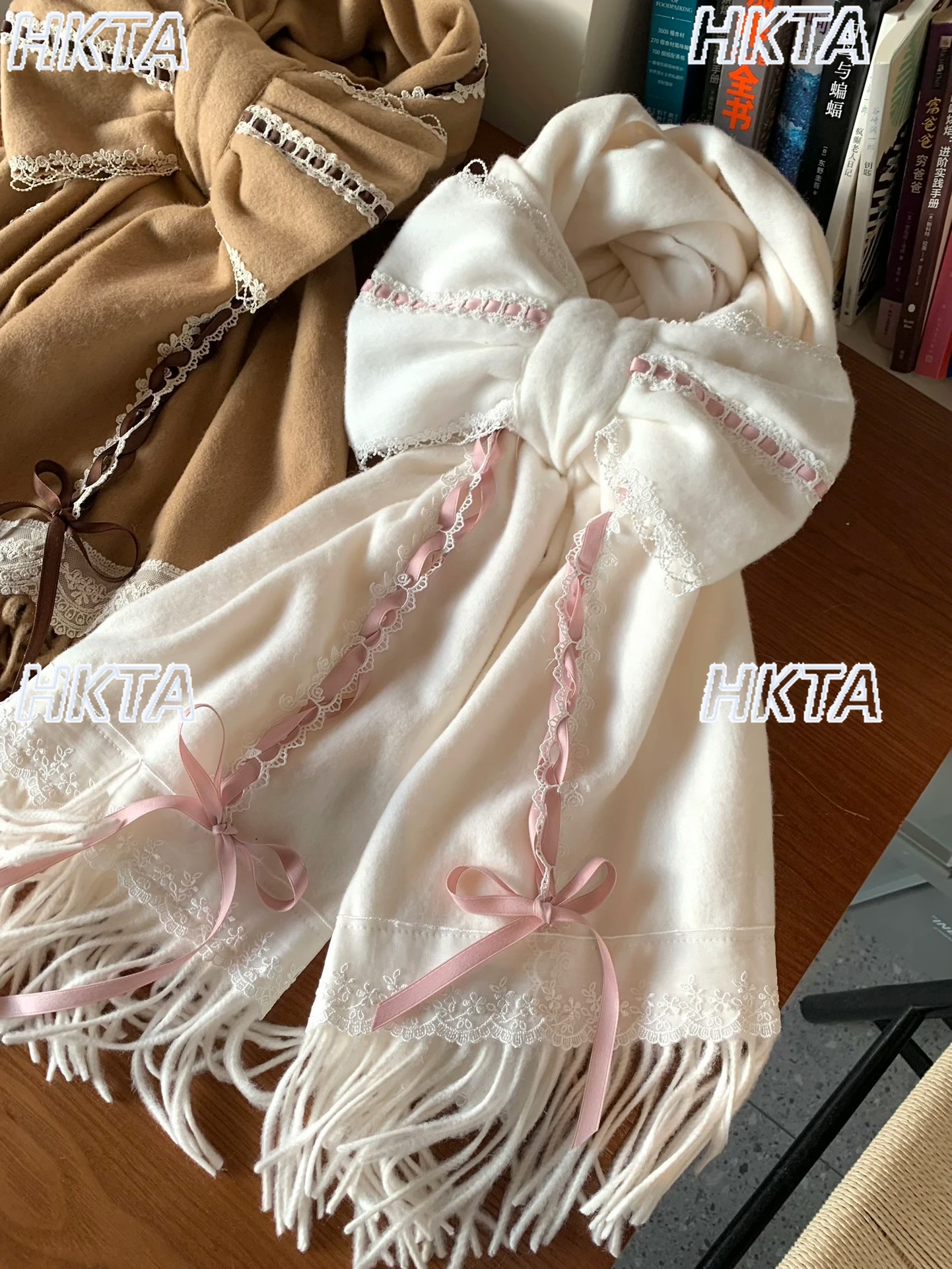 Cute Retro Ribbon Scarves Wome - Ribbon Bow Gift incelemesi ve fiyatı