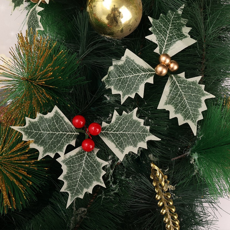 5-50pcs Christmas Holly Berrie - Christmas Wreath Fake incelemesi ve fiyatı