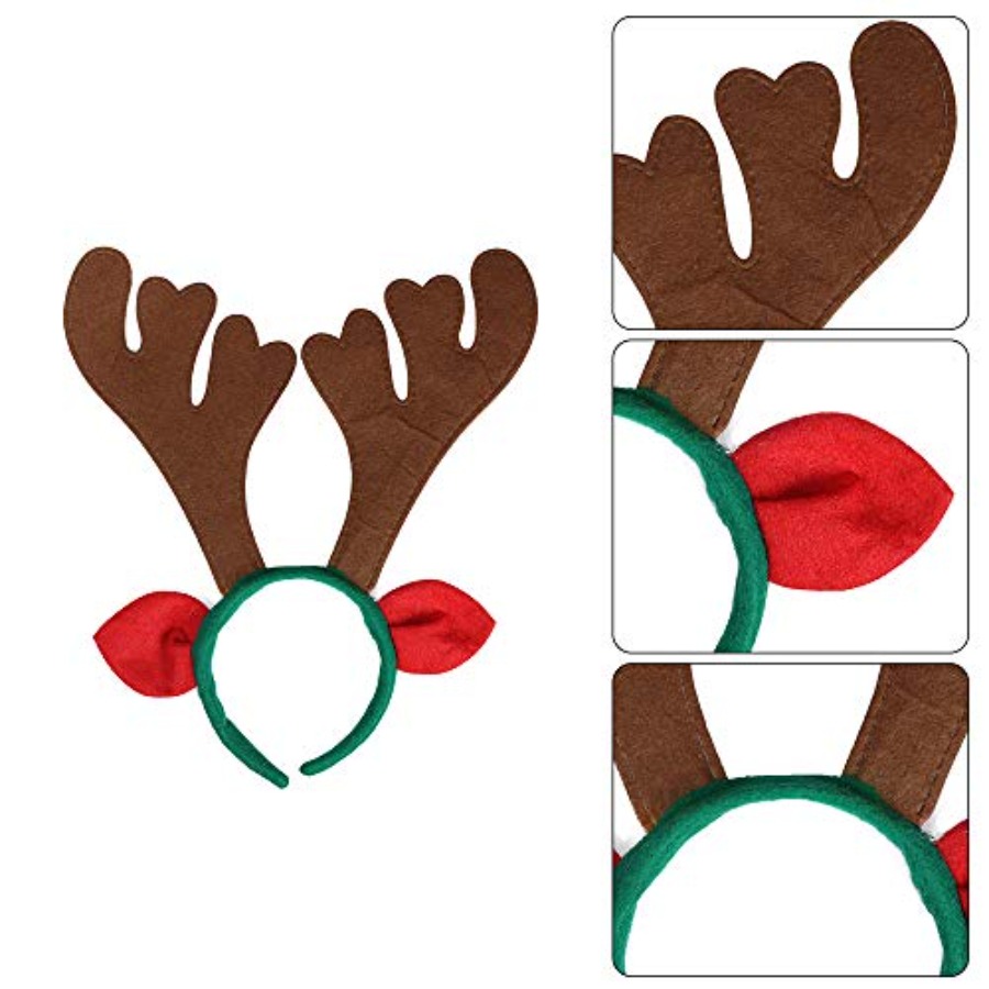 Max Fun 12Pcs Christmas Reinde - Reindeer Antlers Headband incelemesi ve fiyatı