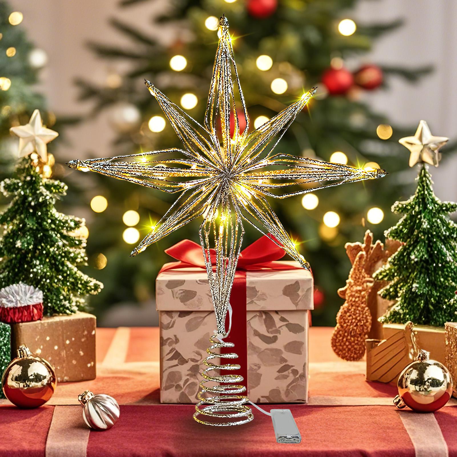 Christmas Tree Topper 3D Star  - Star Tree Topper incelemesi ve fiyatı