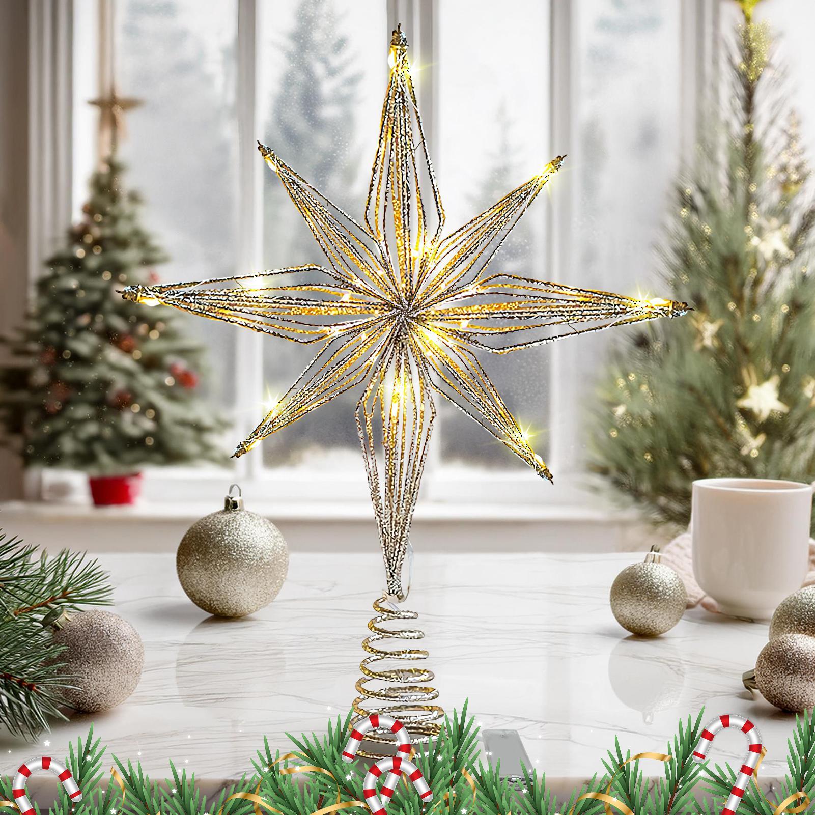 Christmas Tree Topper 3D Star  - Star Tree Topper incelemesi ve fiyatı