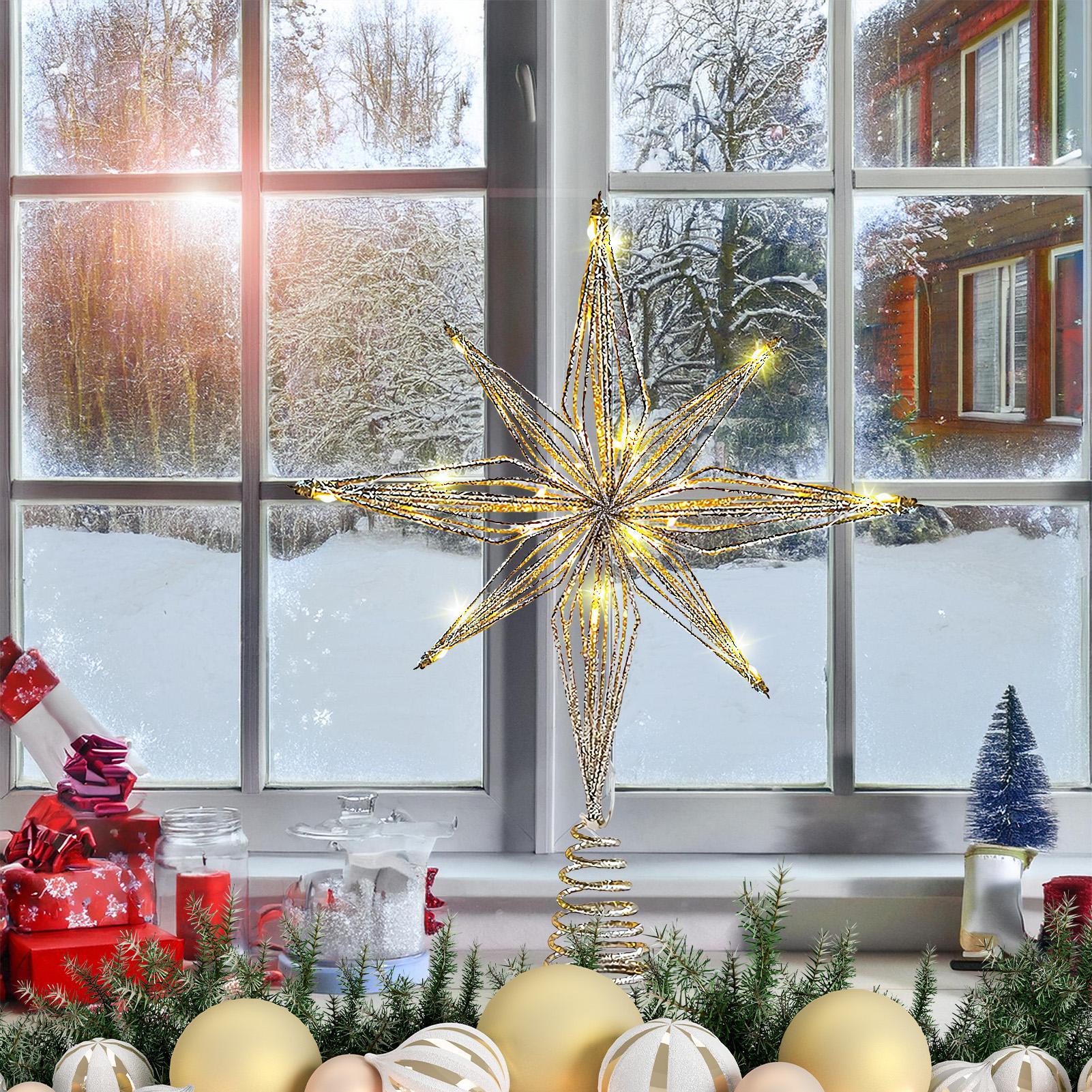 Christmas Tree Topper 3D Star  - Star Tree Topper incelemesi ve fiyatı